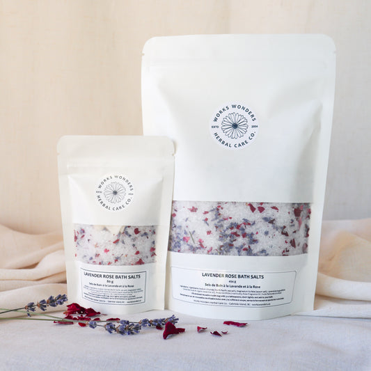 Lavender Rose Bath Salts