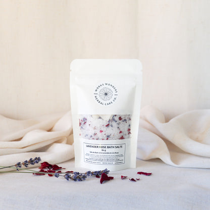 Lavender Rose Bath Salts